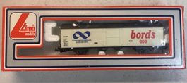 Lima H0 3560 SJ  Kühlwagen Ibblps  Bords Eve, DC, neu + rar