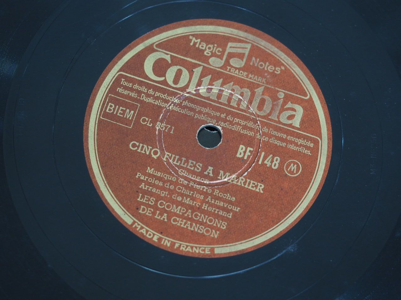 Dischi in vinile: DISQUES 78 TOURS – Usato da Lausanne venduto da Leag 3