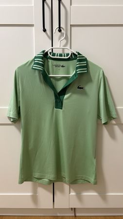 Polo Shirt Lacoste Sport hellgrün Grösse 38 