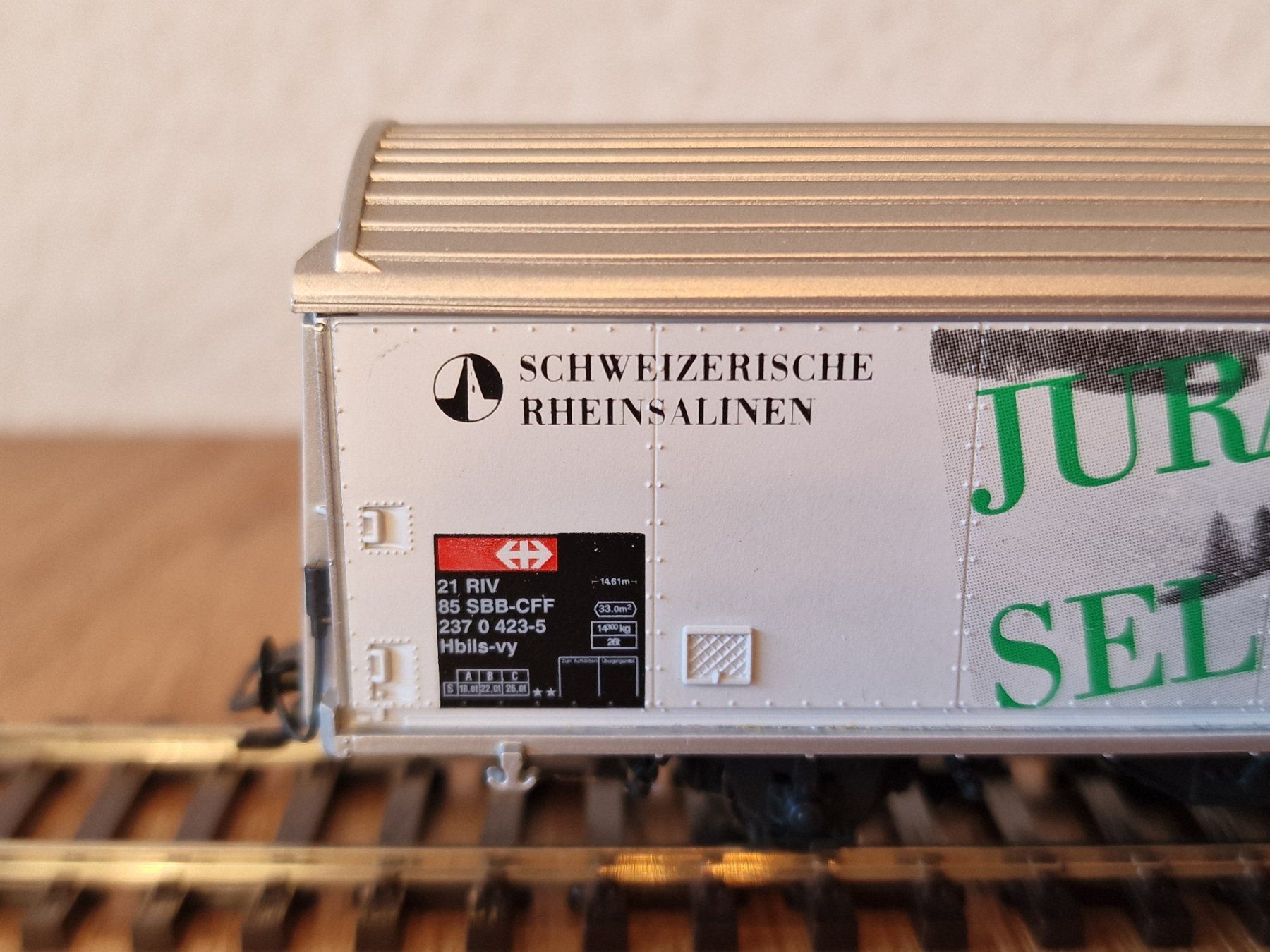 Märklin Modellini di ferrovie: SBB Jurasalz Güterwagen H0 – Usato da Matten b. Interlaken venduto da lor_hr9w 3