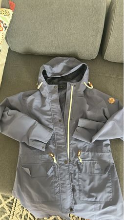 Damenparka RUKKA dunkelblau Grösse M gebraucht