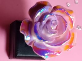modeschmuck ring,,verstellbar,,eine rose