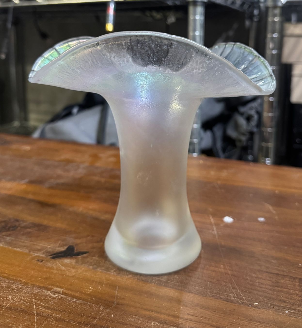 Vasi & Recipienti: Irisierende Vase von Eisch – Usato da Zürich venduto da Zuerich_Seebach 2