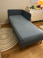 Kinderbett blau inkl. Matratze, 90x200cm, guter Zustand