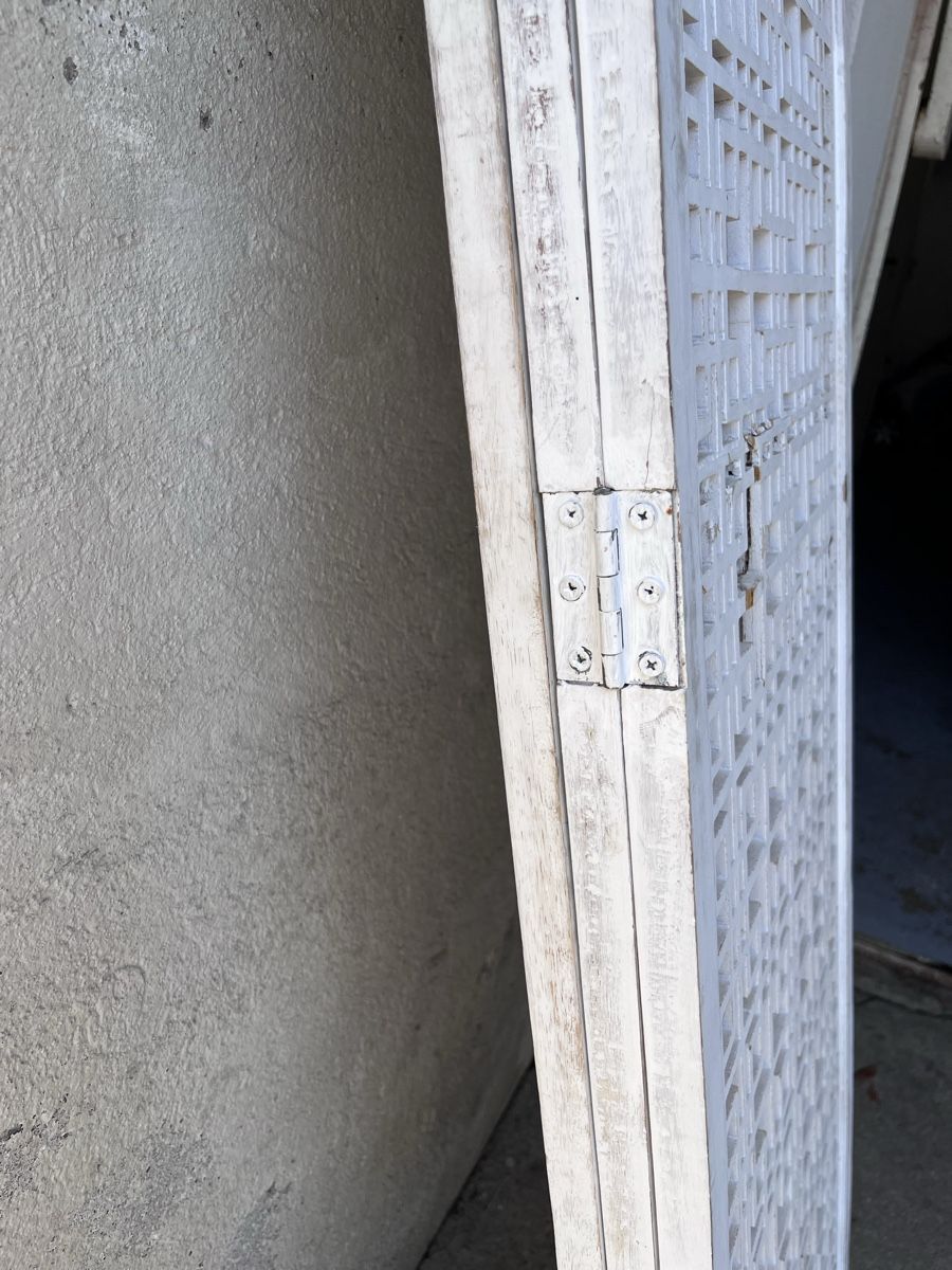 Paraventi: Dreiteiliger Paravent Raumteiler Shabby Chic – Usato da Wallisellen venduto da jkellenberger 5