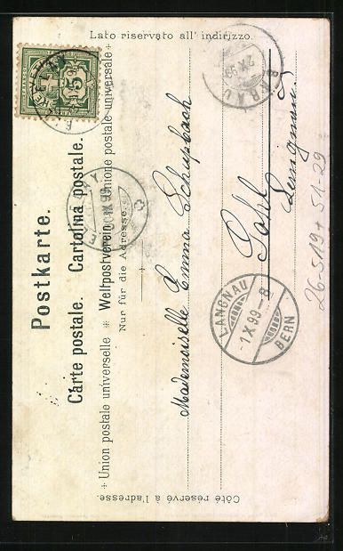 Cartoline postali: C. Steinmann Nr. 2004: Berner Mädchen i – Usato da Berlin venduto da bartko-reher 1