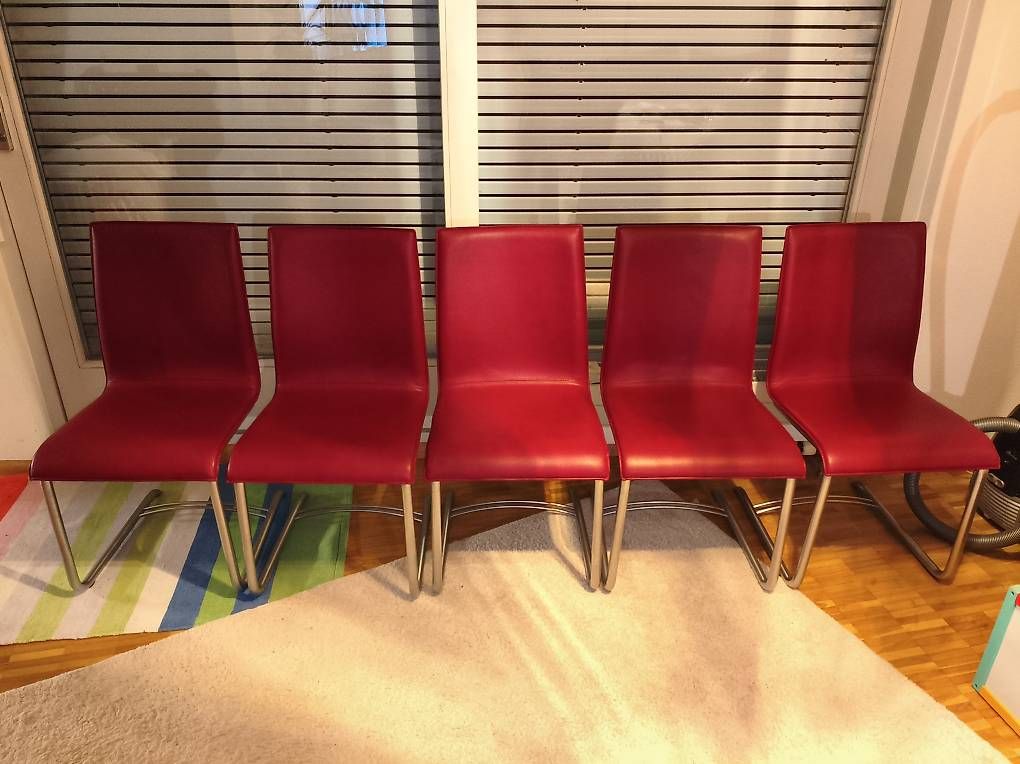 Sedie: 5x Design Freischwinger Stühle - WILLISAU – Usato da Liestal venduto da Boerlin01