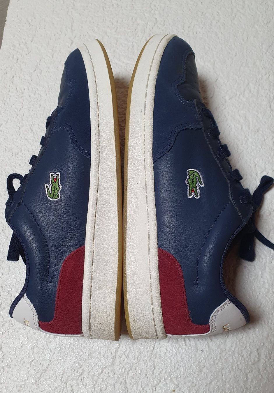 Lacoste Scarpe da donna: Lacoste Damen Sneaker, Gr. 37.5, Navy/Rot - – Usato da Teufen AR venduto da pischa 1