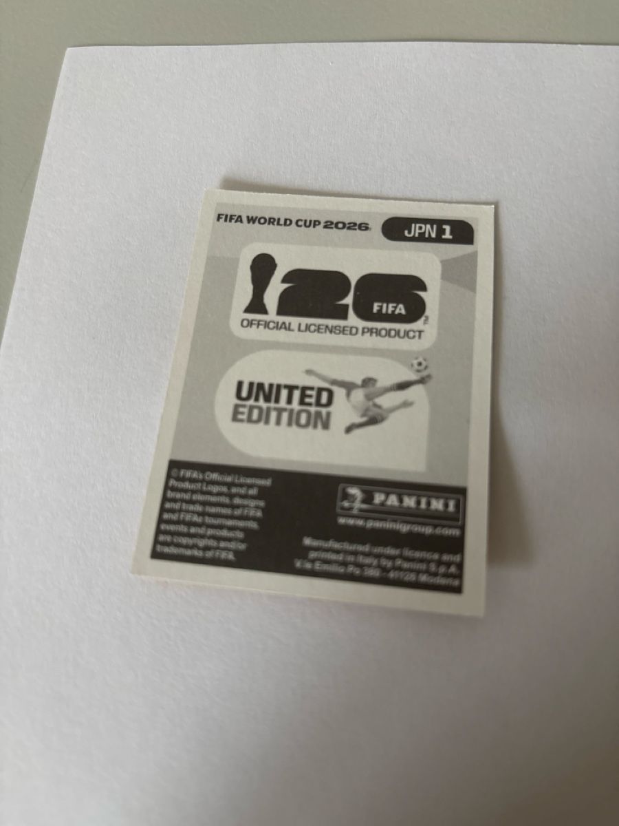 Panini Carte collezionabili: Panini Bild JPN1 – Nuovo (secondo la descrizione) da Rechthalten venduto da Thierry_89 1
