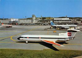 BEA Trident at Zurich Airport, um 1970-75