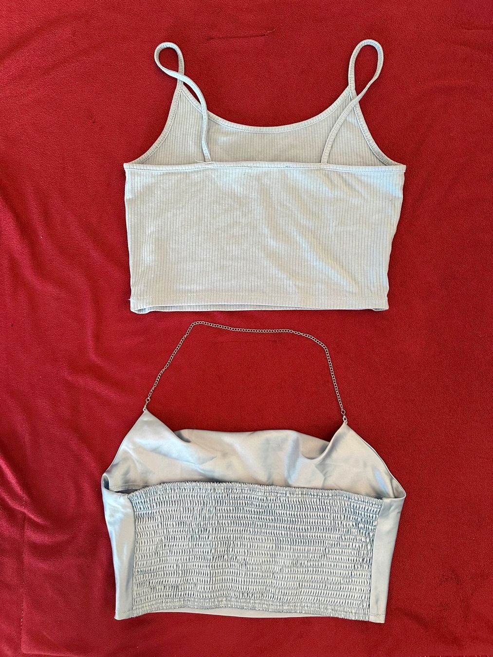 Kleiderpakete: Paket 5 x Oberteil Gr. M hellblau top Zustand – Gebraucht aus Emmenbrücke von little.treasures 3
