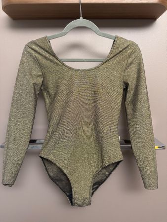 Vintage Body Schwarz mit Goldnaht Gr. XS-S