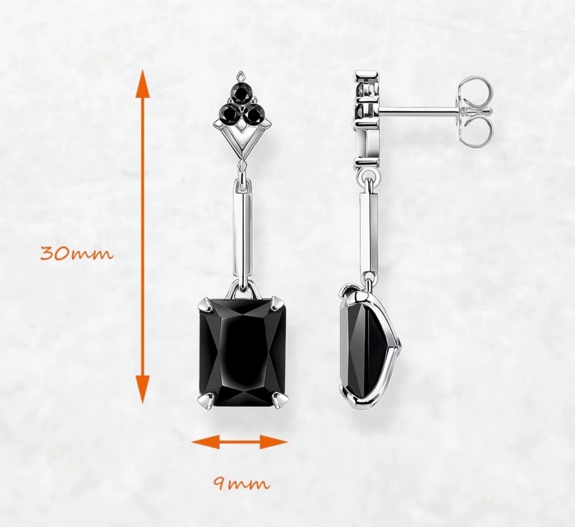 Thomas Sabo Orecchini pendenti & Orecchini a lobo: Neue Thomas Sabo Ohrringe mit Onyx – Nuovo e nell'imballaggio originale da Münsingen venduto da Krone75 1