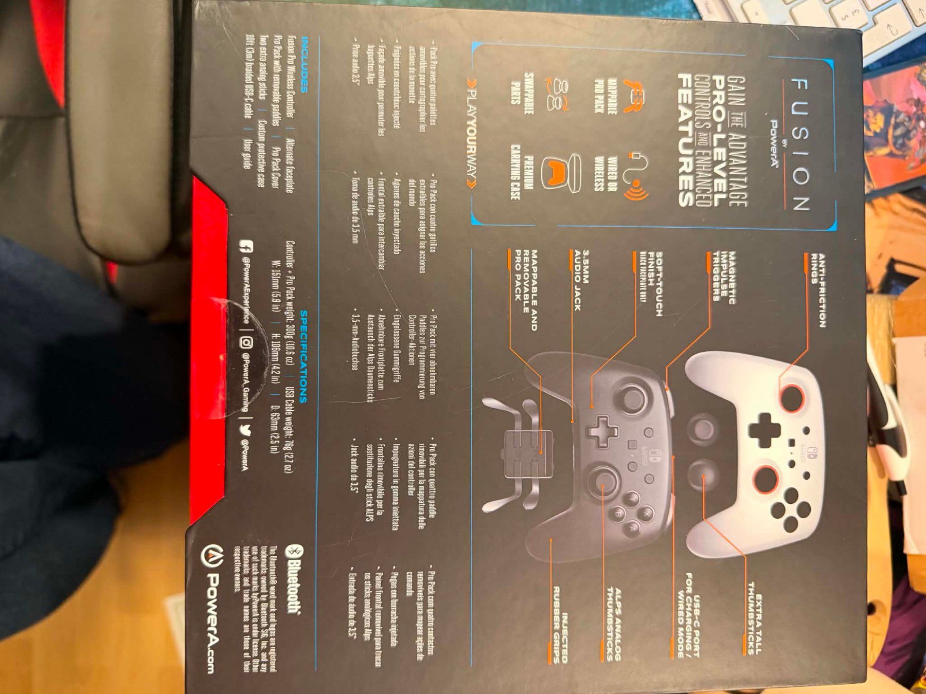 Controller: Fusion Pro Wireless Controller Nintendo Switch NEW – Neu und originalverpackt aus Giubiasco von Ticinerd 1