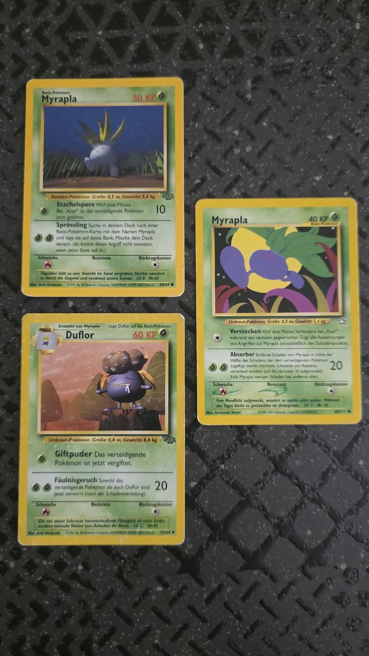Pokémon Carte collezionabili: Myrapla's & Duflor (1999) – Usato da Rorschach venduto da Craint