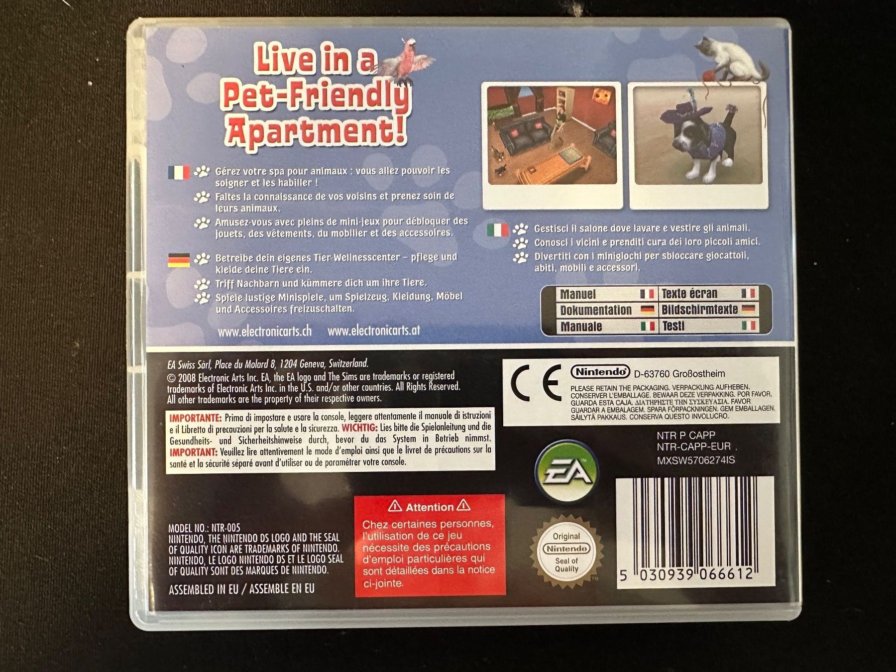 Nintendo Spiele: Sims 2 Apartement Pets / NintendoDS – Gebraucht aus Regensdorf von isatoby9591 1