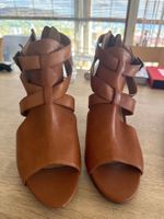 Damenschuhe Sandalen Steve Madden Leder braun Grösse 38