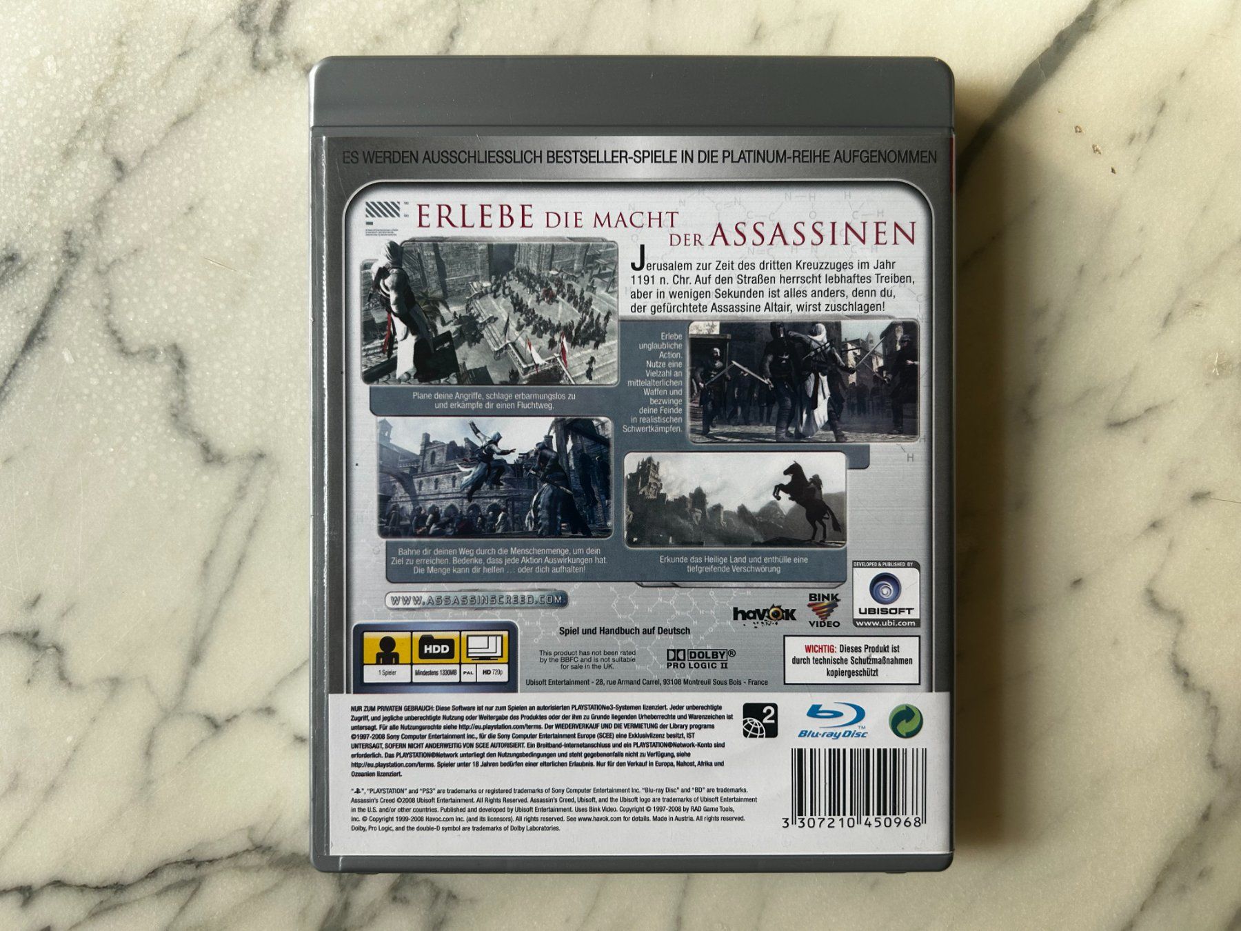 Sony Giochi: Assassin's Creed - PS3 – Usato da St. Gallen venduto da lis_cd6d 1