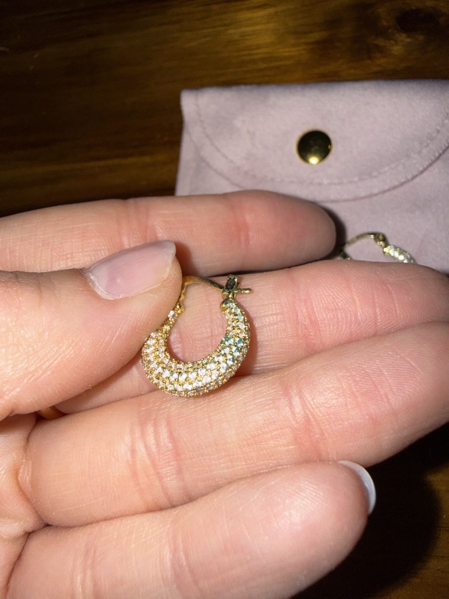 Ohrringe & -stecker: Luv Aj Pave Hoops  – Gebraucht aus Luzern von Itsclaire 3