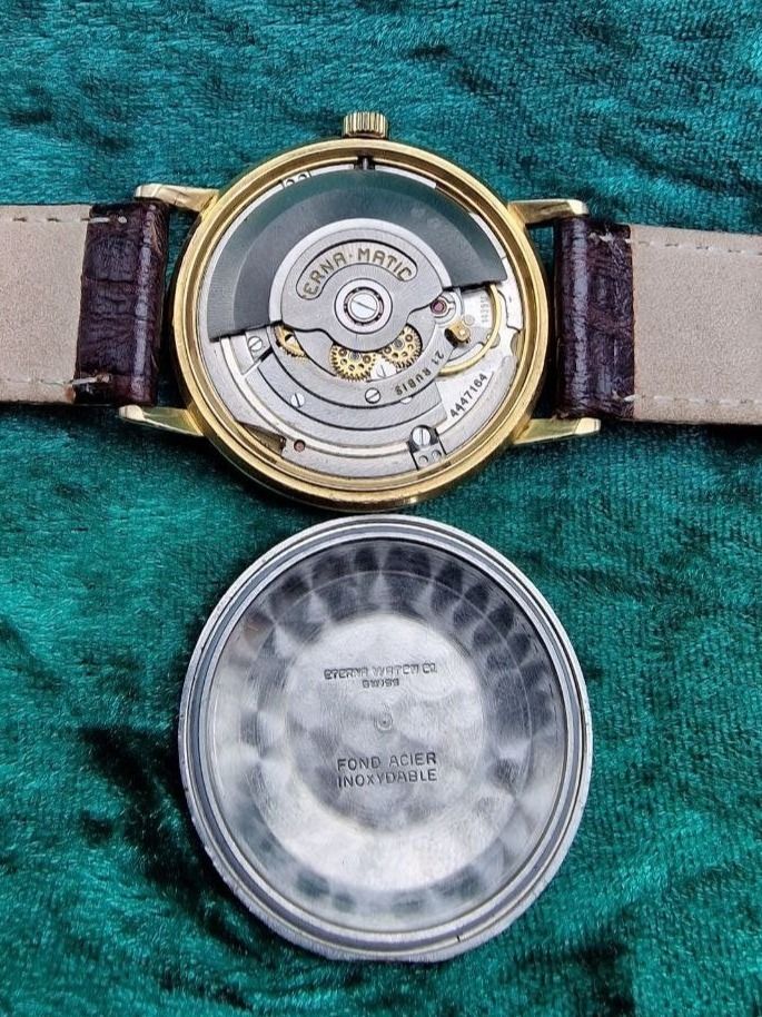 Eterna Uhren: ETERNA ETERNA-MATIC Centenaire Automatic, Herrenuhr 1960gern – Gebraucht aus Bassersdorf von antik_leo 6