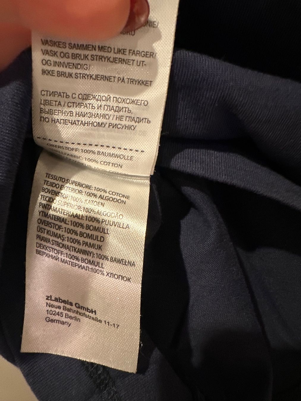 T-shirt: Even&Odd T-Shirt, Navy Blau, Grösse S – Usato da Zürich venduto da cfh_cg22 4