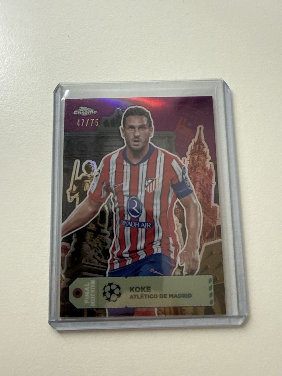 Topps Carte collezionabili: Koke, Athletico Madrid, Topps Chrome UCC – Usato da Bäretswil venduto da pu0_7rmv