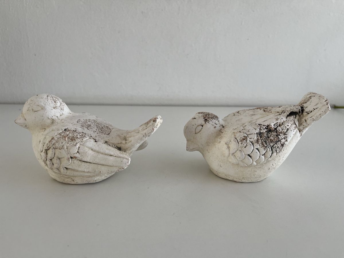 Figuren: 2 Vögel / Terracotta / Shabby Chic – Gebraucht aus Wetzikon ZH von seli03 4