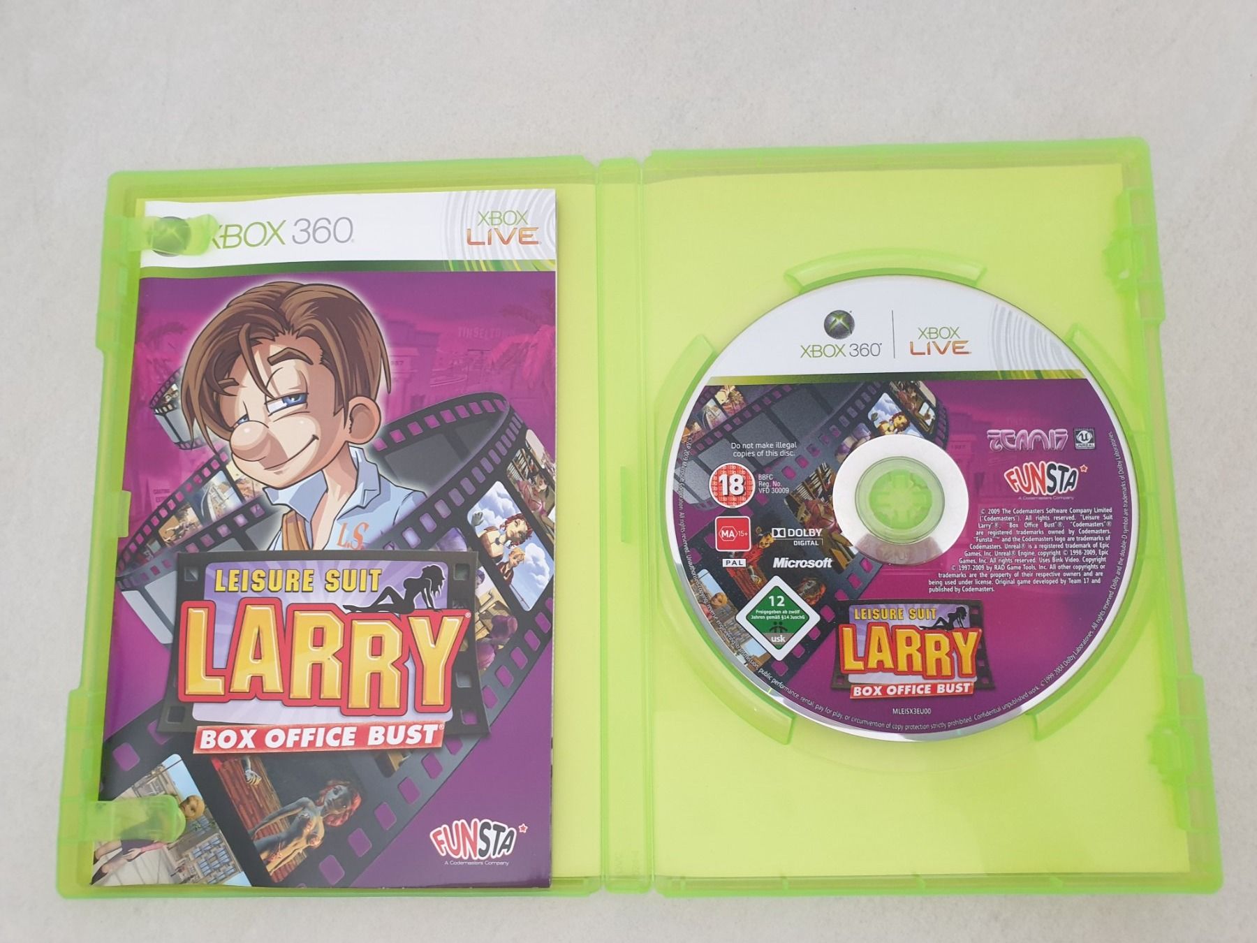 Microsoft Spiele: Leisure Suit Larry Box Office Bust Xbox 360 – Gebraucht aus Füllinsdorf von master_mind 2