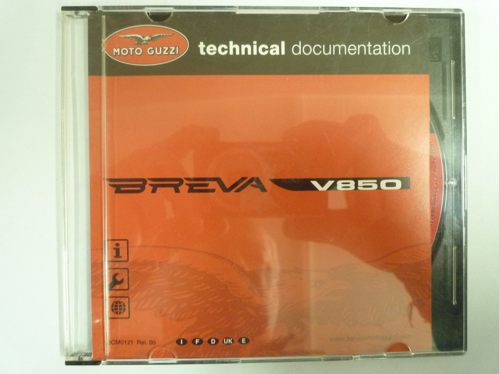 CD: Moto Guzzi Teccnical Documentation Breva V 850 – Usato da Sissach venduto da Gruetter-Moto-Center