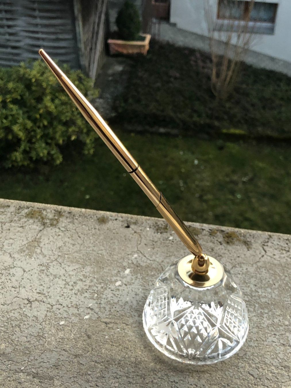 Verres: Kugelschreiber mit Kristallhalterung – D'occasion à Burgdorf par Tanthony