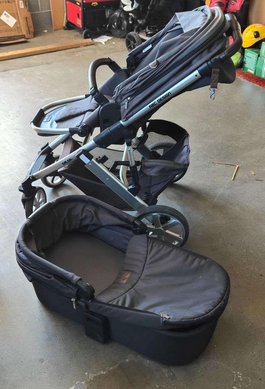 ABC Design Carrozzine: ABC Kombi Kinderwagen Salsa 4 – Usato da Mosnang venduto da MBue