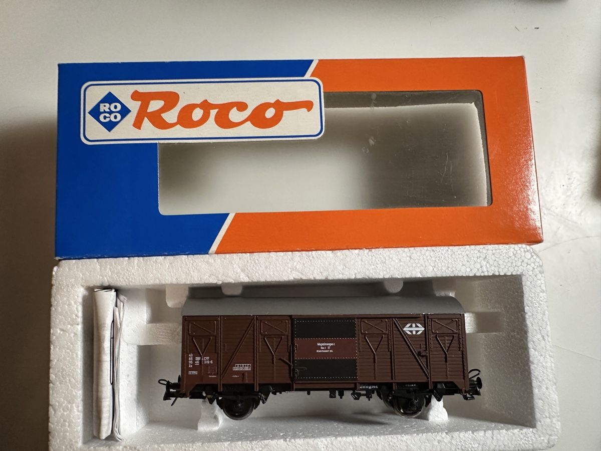 Roco Modelleisenbahnen: Roco SBB Magazin Wagen H0 – Neu (gemäss Beschreibung) aus Schaffhausen von Danilo-86 2