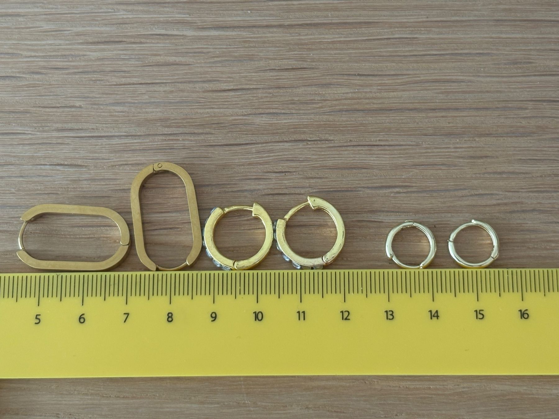 Orecchini pendenti & Orecchini a lobo: Luxus Elegante Trio Mini Ohrstecker Farbe :Gold – Nuovo (secondo la descrizione) da Biel-Bienne venduto da Roserosse13 3