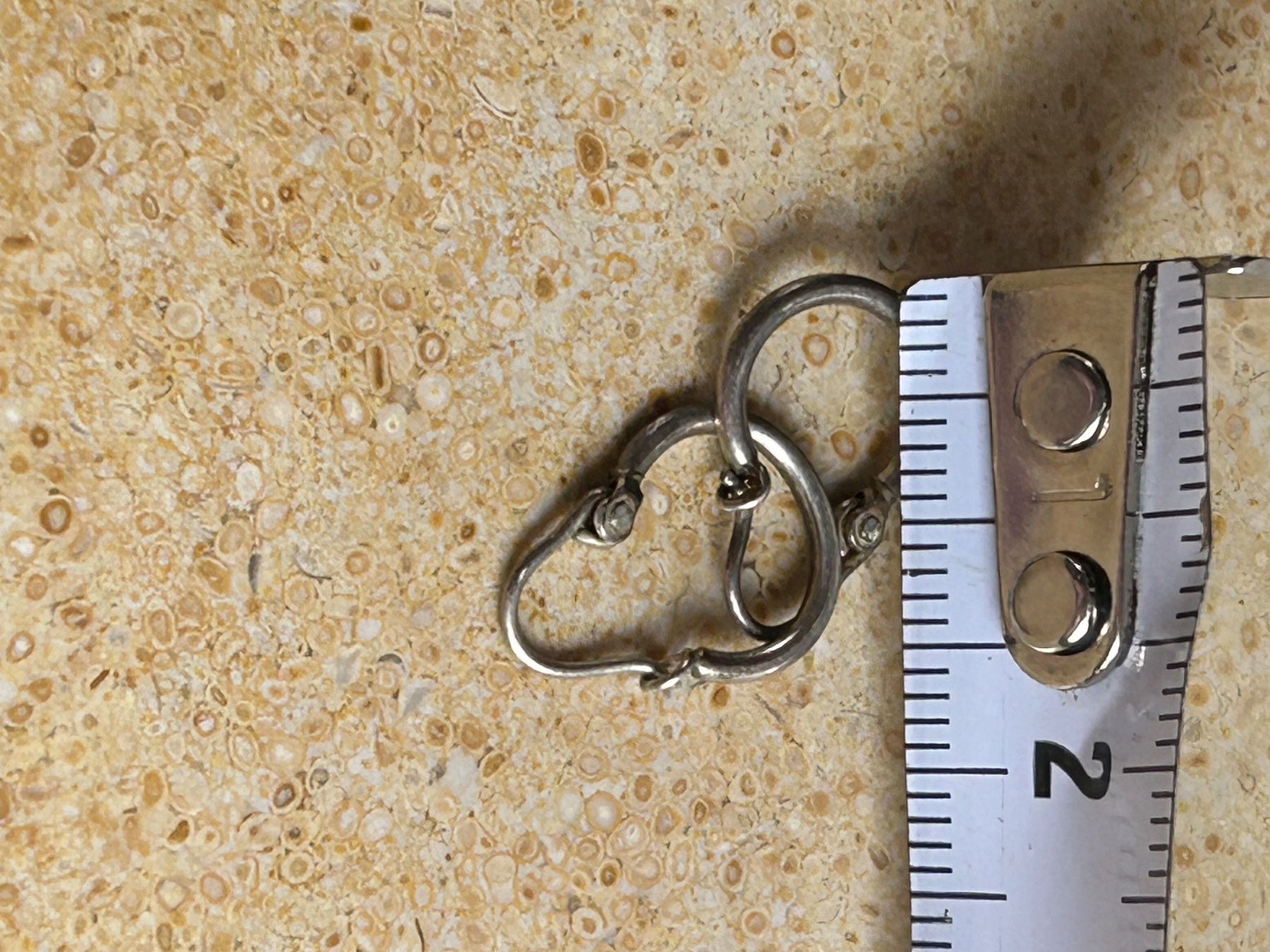 Orecchini pendenti & Orecchini a lobo: Silber Ohrringe Silber Creolen  klein – Usato da Laufen venduto da belleskulptur 4