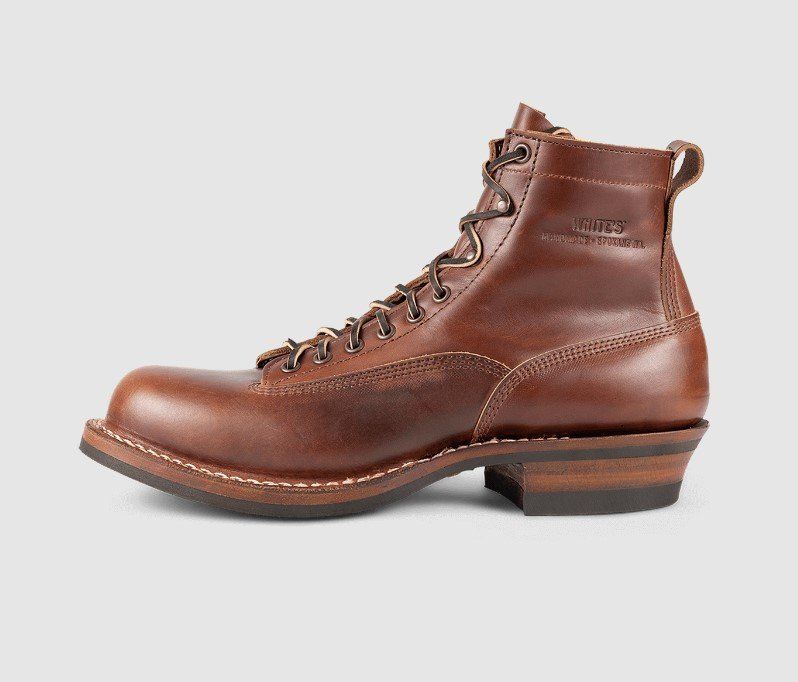 White's Boots C350 Cutter British Tan Double Shot D US (D