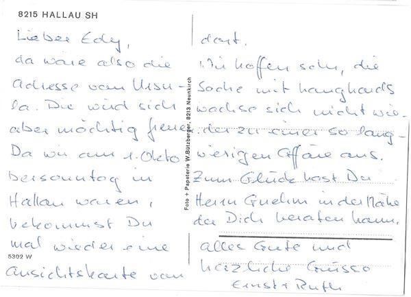 Cartoline postali: Hallau Strassenpartie – Usato da Olten venduto da clotaldi 1