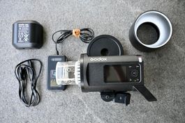 Godox AD600ProII Blitzgerät QR-P60T Reflektor