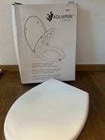 2x Kinder WC-Sitz AQUAPERL Classic weiss mit Absenkautomatik
