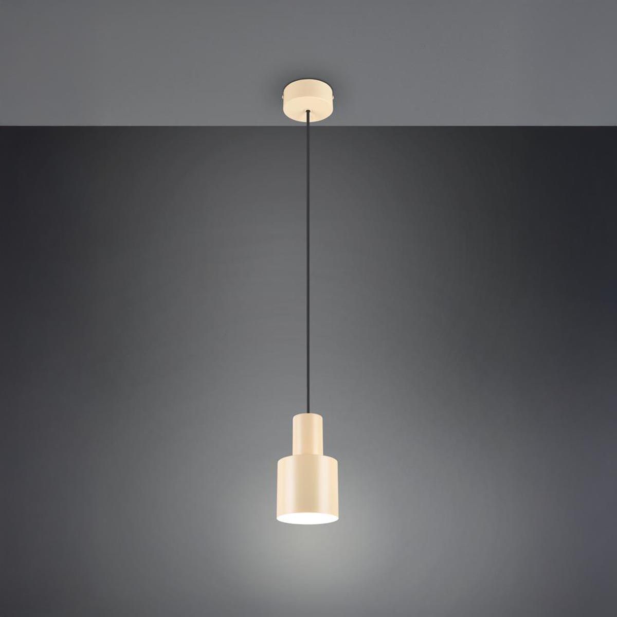 Lampadari & plafoniere: Pendelleuchte, Beige, Metall, 12 cm Ø – Nuovo (secondo la descrizione) da Kreuzlingen venduto da Smart-Light