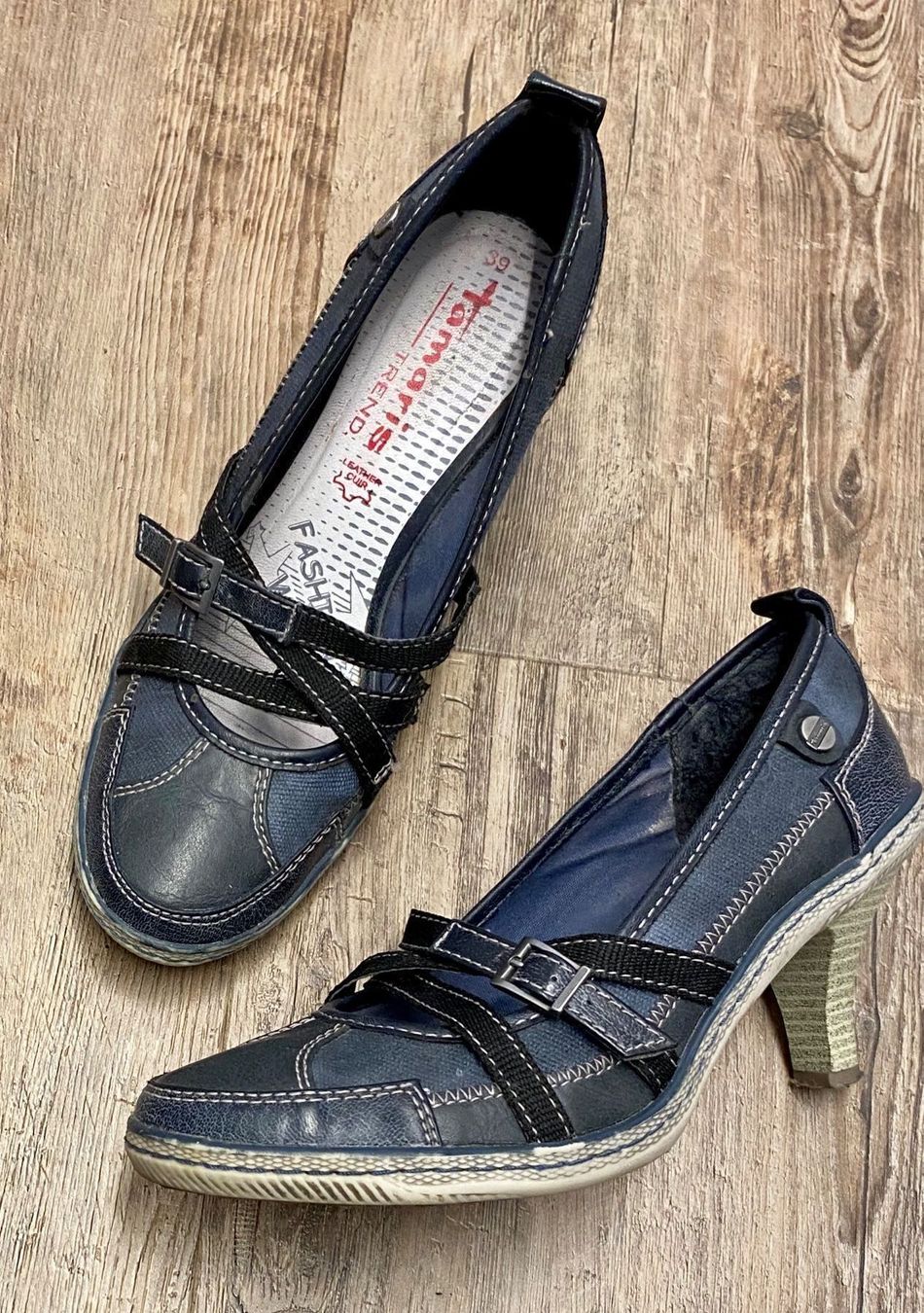 Tamaris Damenschuhe: Gr 39 TAMARIS Pumps Leder TOP – Gebraucht aus Rickenbach b. Wil von sunneschii_ 3