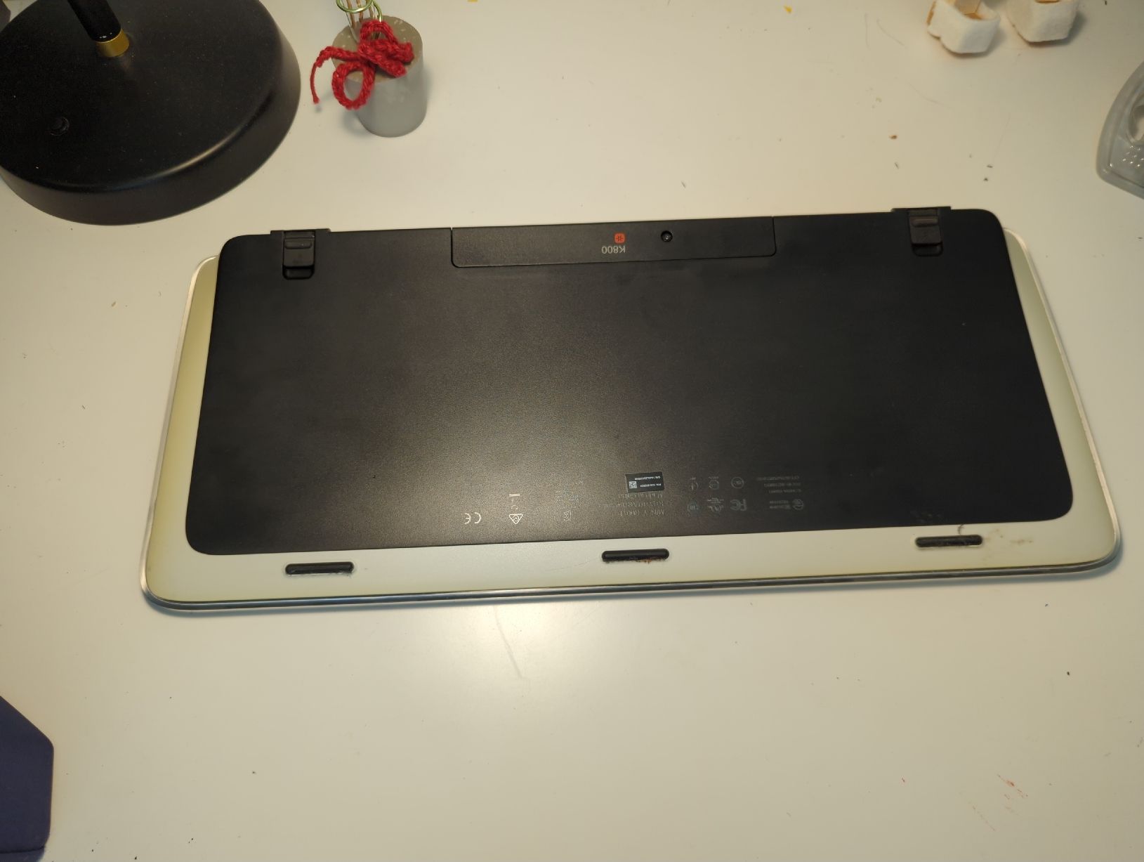 Logitech Tastiere: Logitech k800 ohne Receiver  – Usato da Baden venduto da vongillus 1