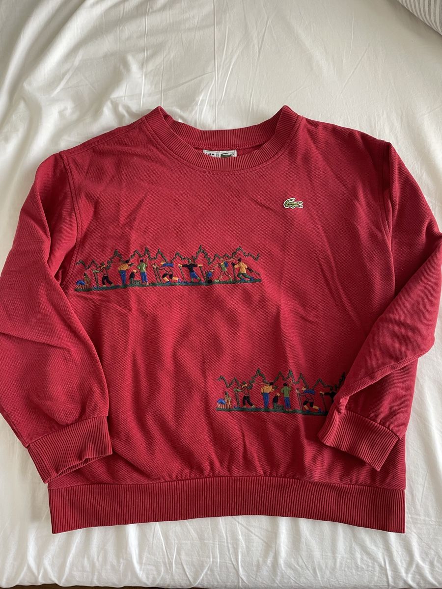 Lacoste Maglioni & Felpe: Pull Lacoste rare broderie ski – Usato da Nyon venduto da Vivafripa