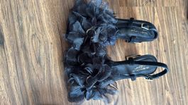 Schwarze Schuhe