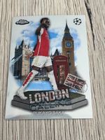 Bukayo Saka - Topps Chrome - London Calling - Arsenal 23/24