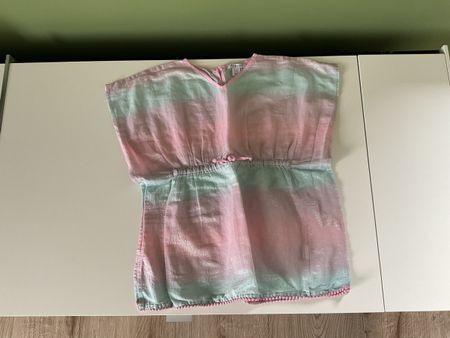 Hübsche Regenbogen Bluse  Gr. 122
