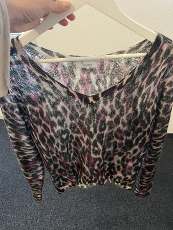 Princess Goes Hollywood leopard knit sweater, size L