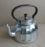 Vintage Wasserkocher aus Chromstahl von Feldhans 2L