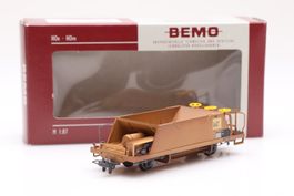 Bemo 2253 126 RhB Xc 9416 Kieswagen, H0m