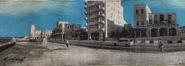 Massot A. aus Cuba - Original - el malecón de la Habana