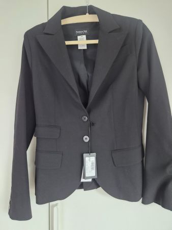 Patrizia Pepe Blazer, Schwarz, Gr. 44, Neu mit Etikett!